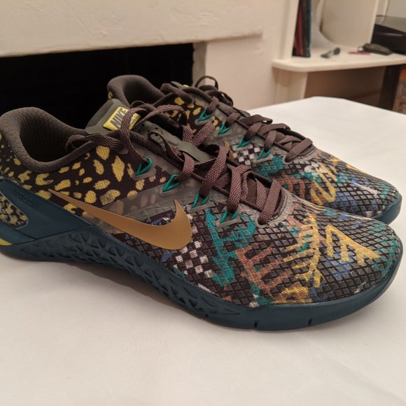 Nike Metcon 4 XD Camo Nightshade Sequoia Size 10 - Picture 3 of 10